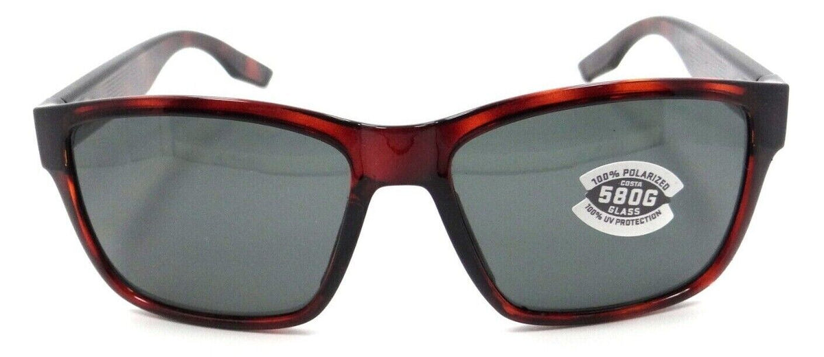 Costa Del Mar Sunglasses Paunch 57-16-145 Tortoise / Gray 580G Glass-0097963911078-classypw.com-2