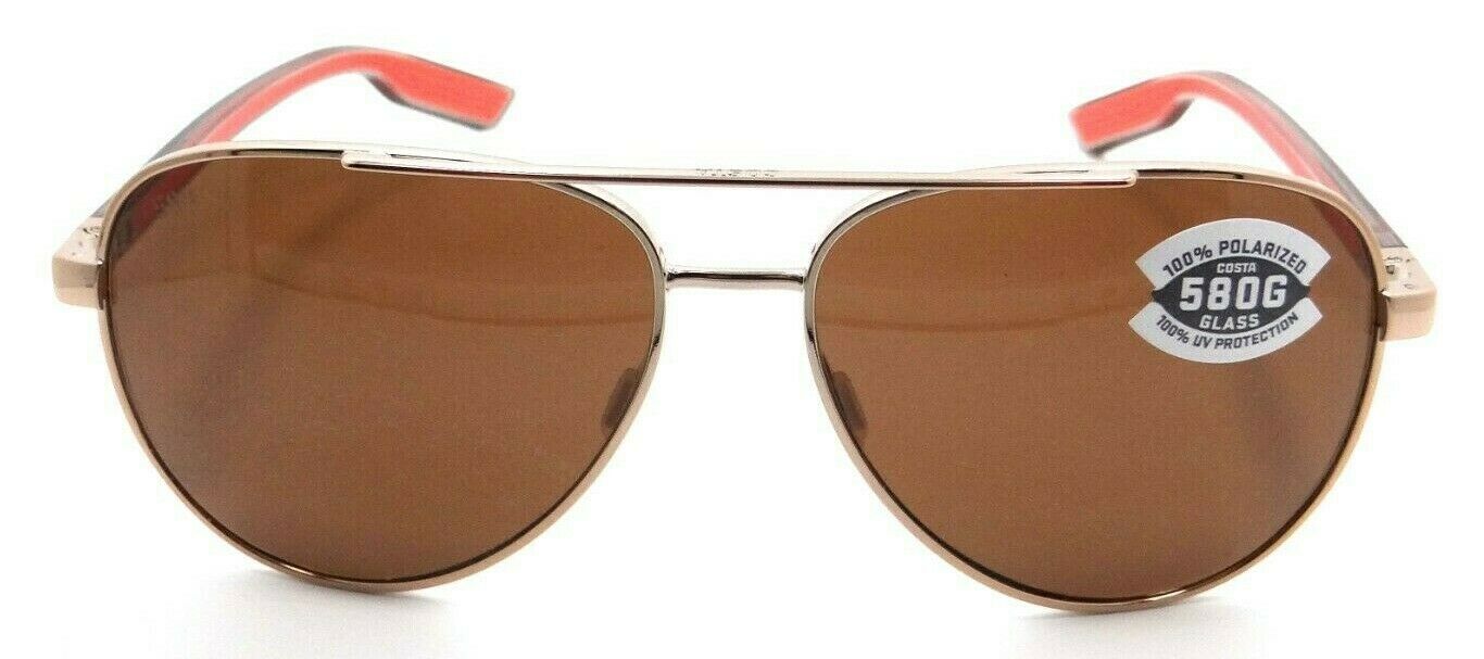 Costa Del Mar Sunglasses Peli 57-14-140 Rose Gold / Copper 580G Glass Polarized-0097963844604-classypw.com-2