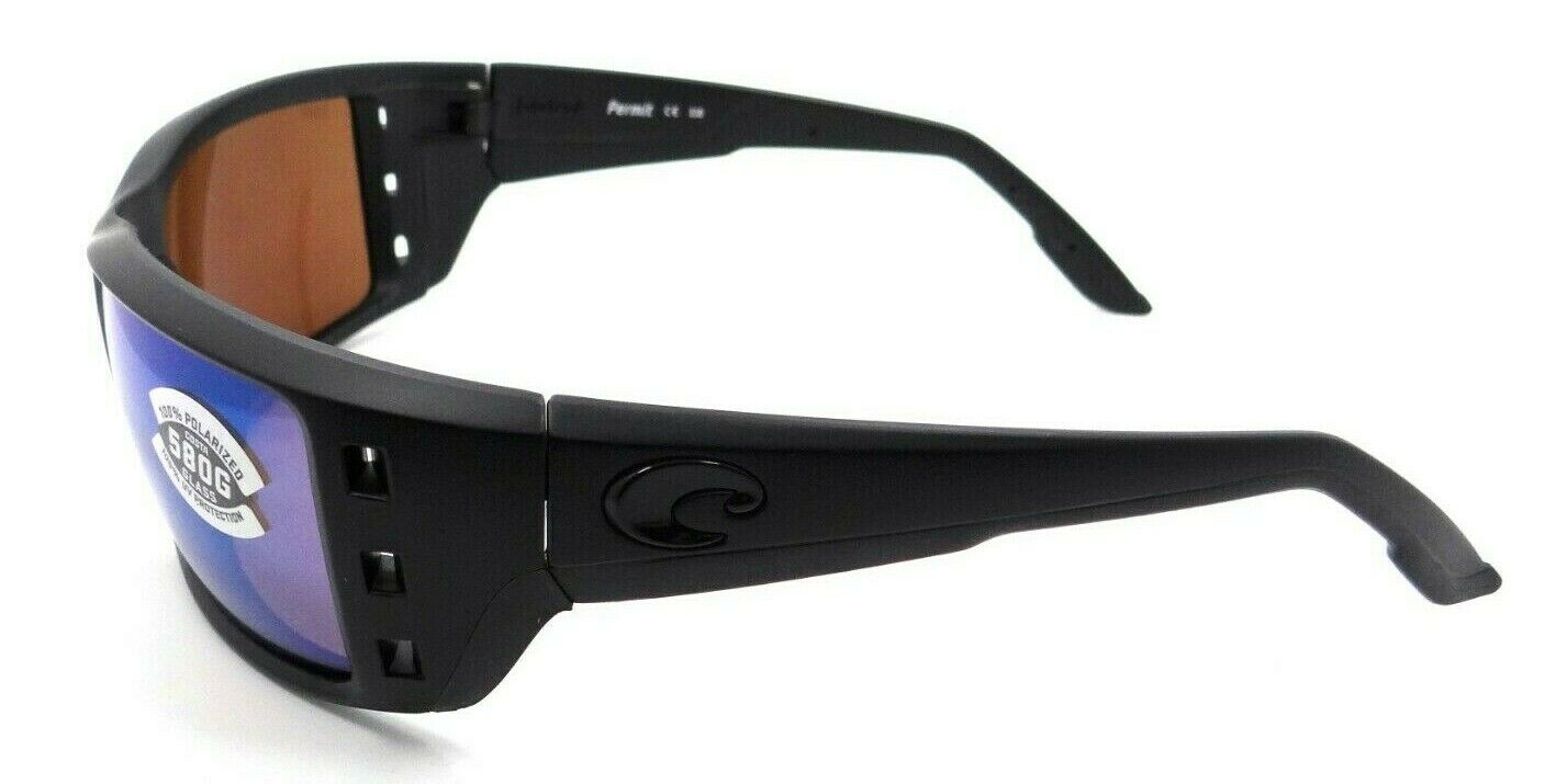 Costa Del Mar Sunglasses Permit 62-17-114 Blackout / Green Mirror 580G Glass-0097963508353-classypw.com-3