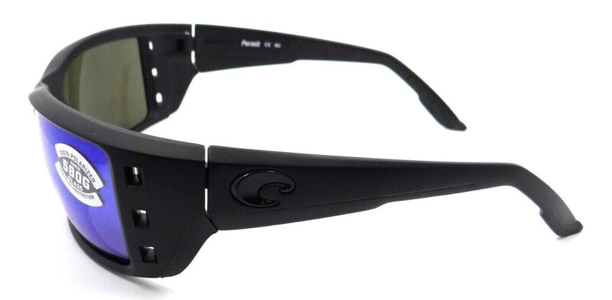 Costa Del Mar Sunglasses Permit 63-16-125 Blackout / Blue Mirror 580G Glass-0097963508315-classypw.com-3