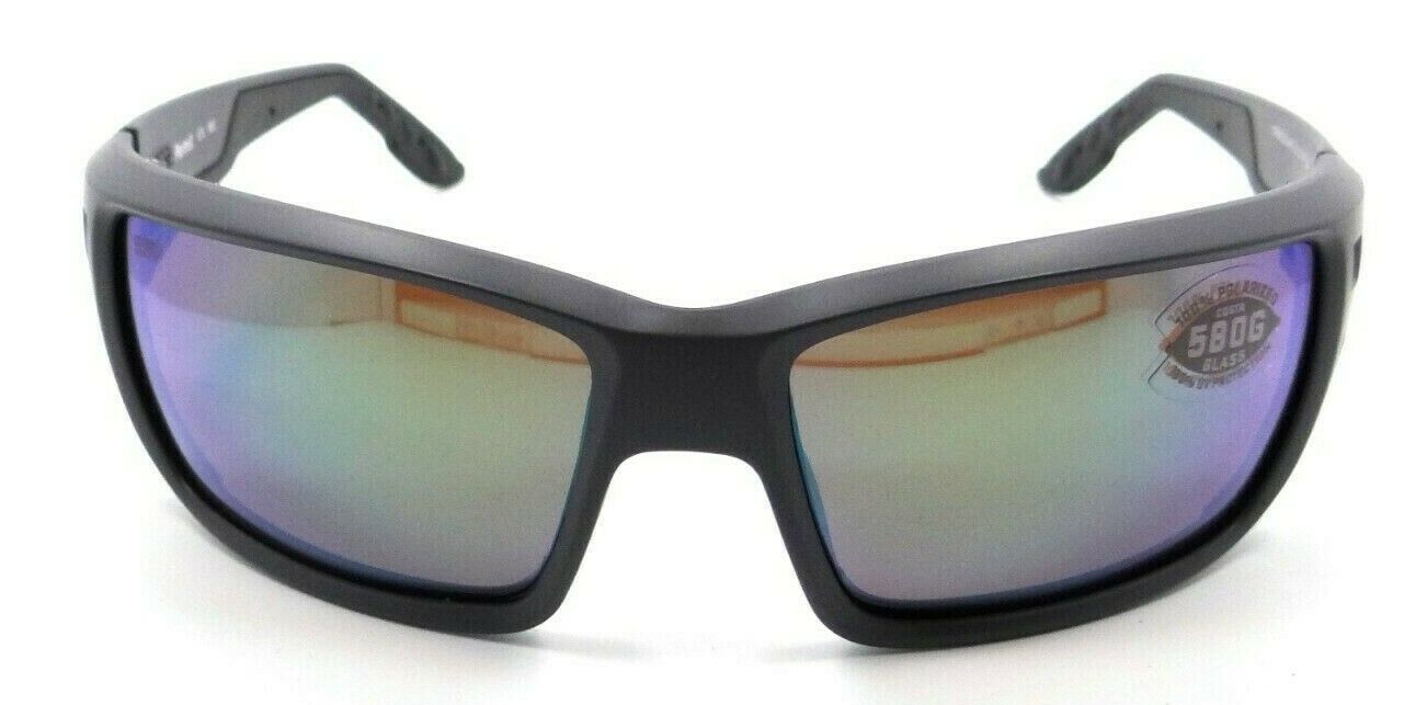 Costa Del Mar Sunglasses Permit 63-16-125 Matte Gray / Green Mirror 580G Glass-0097963555678-classypw.com-2