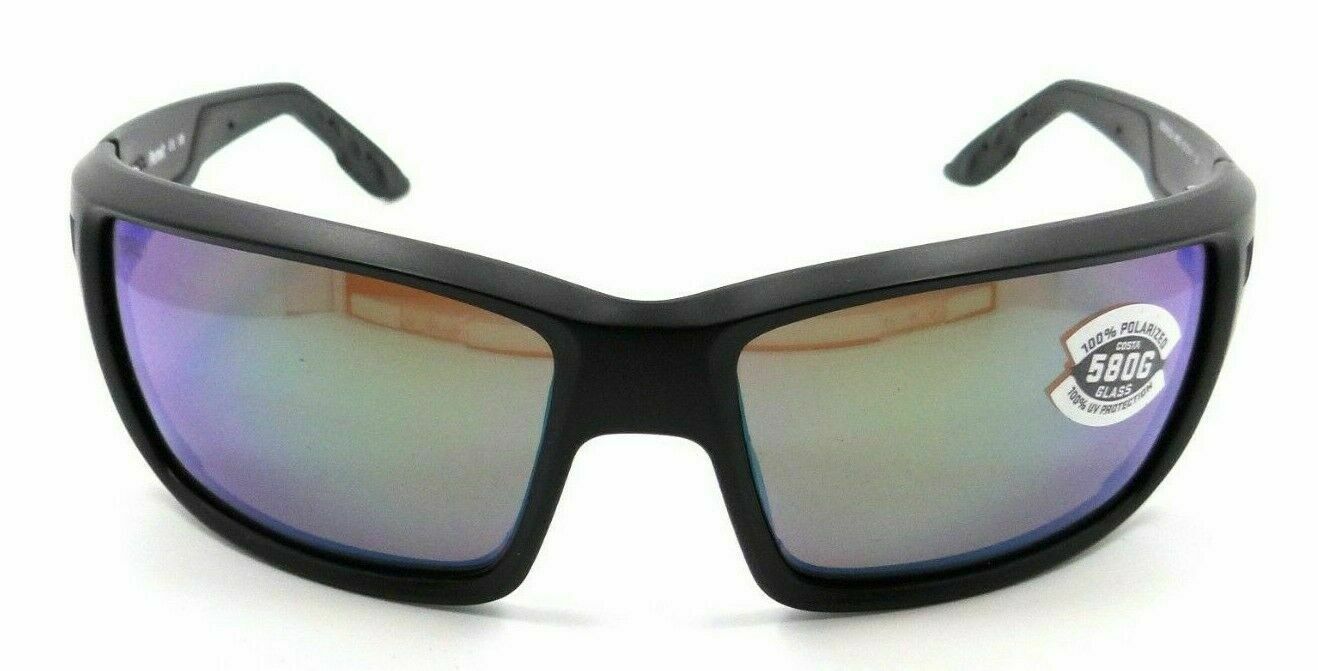 Costa Del Mar Sunglasses Permit 63-18-125 Blackout / Green Mirror 580G Glass-0097963481144-classypw.com-2