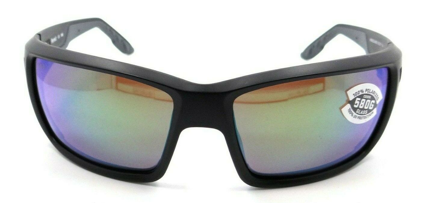 Gafas de sol Costa Del Mar Permit PT 11 OGMGLP Negro / Verde Espejo 580G Vidrio
