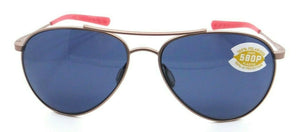Costa Del Mar Sunglasses Piper PIP 184 58-15-130 Satin Rose Gold / Gray 580P