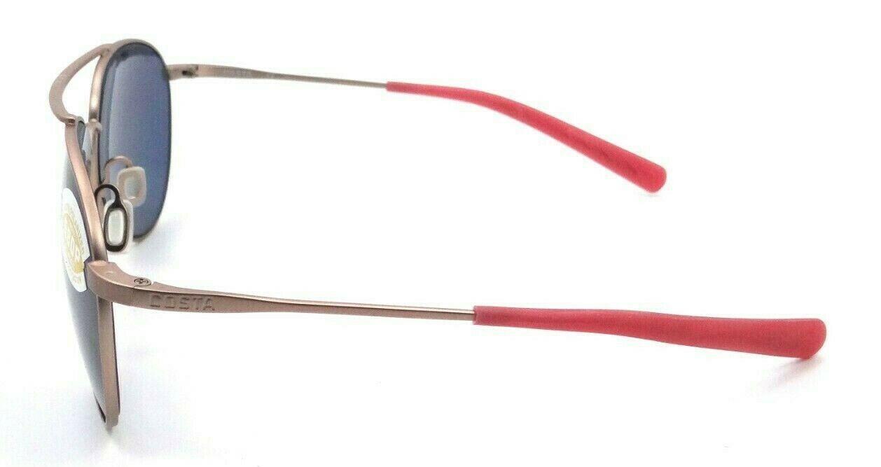 Costa Del Mar Sunglasses Piper PIP 184 58-15-130 Satin Rose Gold / Gray 580P-097963665773-classypw.com-3