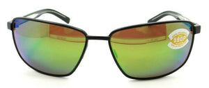Costa Del Mar Sunglasses Ponce 63-15-130 Matte Black / Green Mirror 580P
