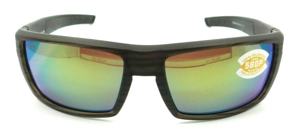 Costa Del Mar Sunglasses Rafael 59-17-119 Matte Olive Teak / Green Mirror 580P-097963550529-classypw.com-2