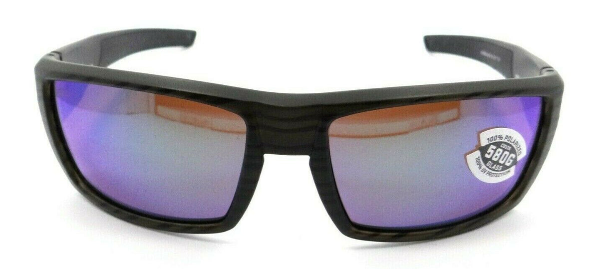 Costa Del Mar Sunglasses Rafael Matte Olive Teak / Green Mirror 580G Glass-097963550512-classypw.com-2