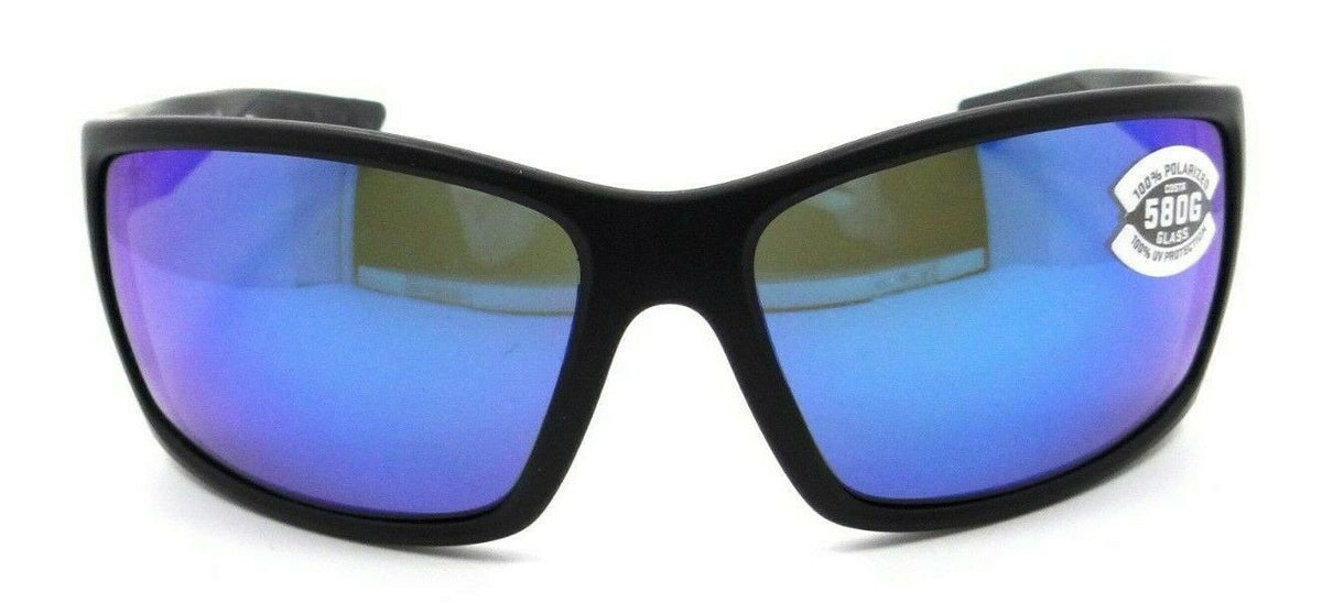 Costa Del Mar Sunglasses Reefton 64-15-115 Blackout / Blue Mirror 580G Glass-0097963555739-classypw.com-2