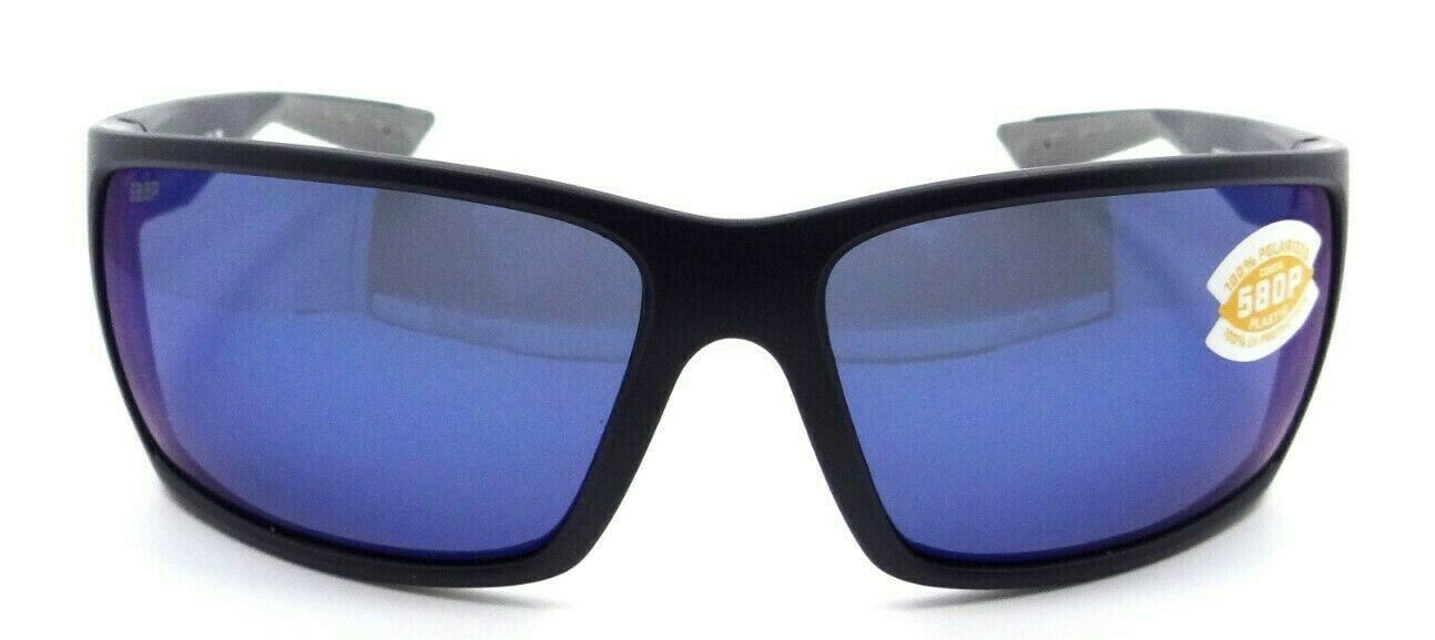 Costa Del Mar Sunglasses Reefton 64-15-115 Matte Dark Blue / Blue Mirror 580P-097963555777-classypw.com-2