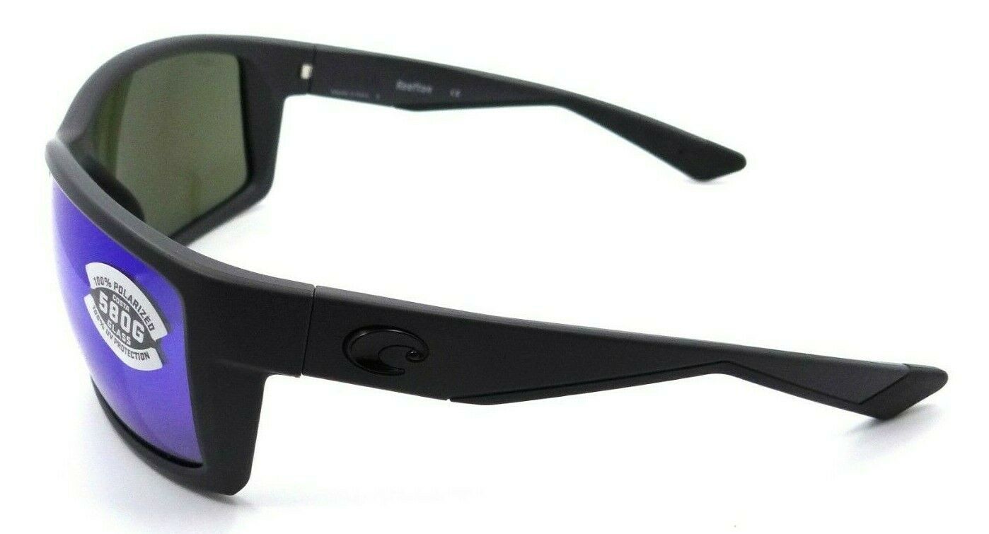Costa Del Mar Sunglasses Reefton 64-15-115 Matte Gray / Blue Mirror 580G Glass-0097963555821-classypw.com-3