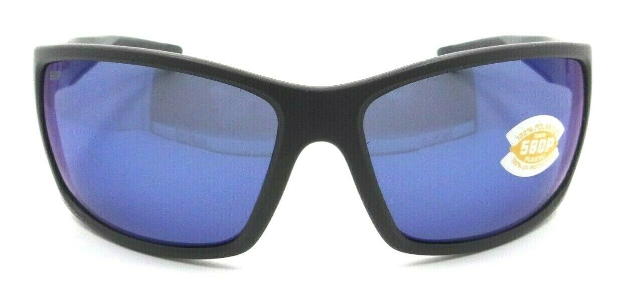 Costa Del Mar Sunglasses Reefton 64-15-115 Matte Gray / Blue Mirror 580P-0097963555807-classypw.com-2