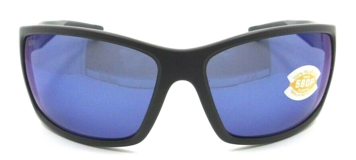 Costa Del Mar Sunglasses Reefton 64-15-115 Matte Gray / Blue Mirror 580P-0097963555807-classypw.com-1