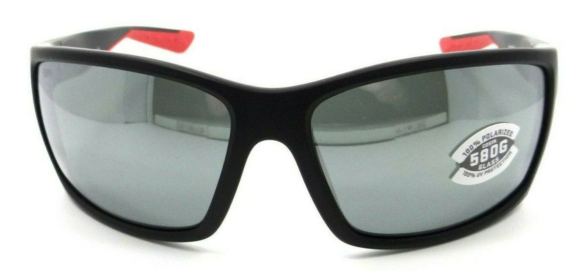 Costa Del Mar Sunglasses Reefton 64-15-115 Race Black / Gray Silver Mirror 580G-0097963669733-classypw.com-2