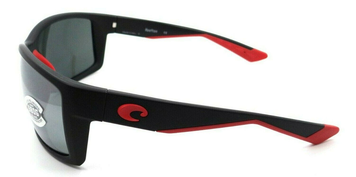 Costa Del Mar Sunglasses Reefton 64-15-115 Race Black / Gray Silver Mirror 580G-0097963669733-classypw.com-3