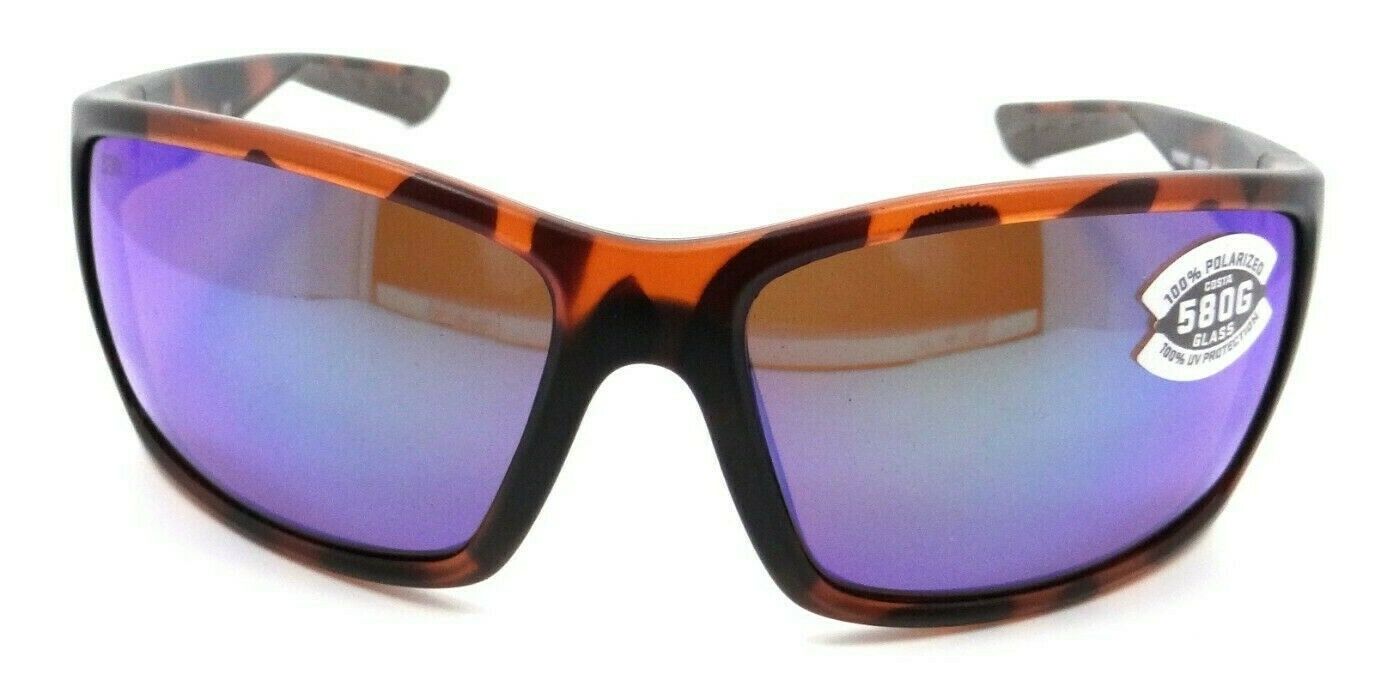 Costa Del Mar Sunglasses Reefton 64-15-115 Retro Tortoise / Green Mirror 580G-classypw.com-2