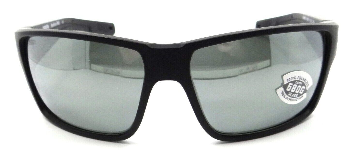 Costa Del Mar Sunglasses Reefton Pro 63-15-120 Black / Gray Silver Mirror 580G-0097963911184-classypw.com-2