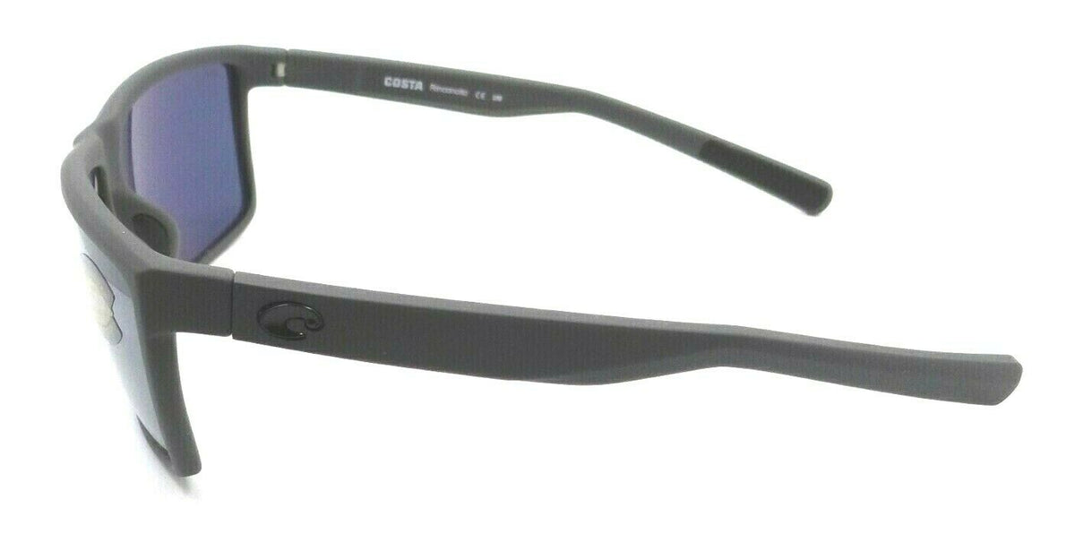 Costa Del Mar Sunglasses Riconcito 60-12-135 Matte Gray /Gray Silver Mirror 580P-097963813365-classypw.com-3
