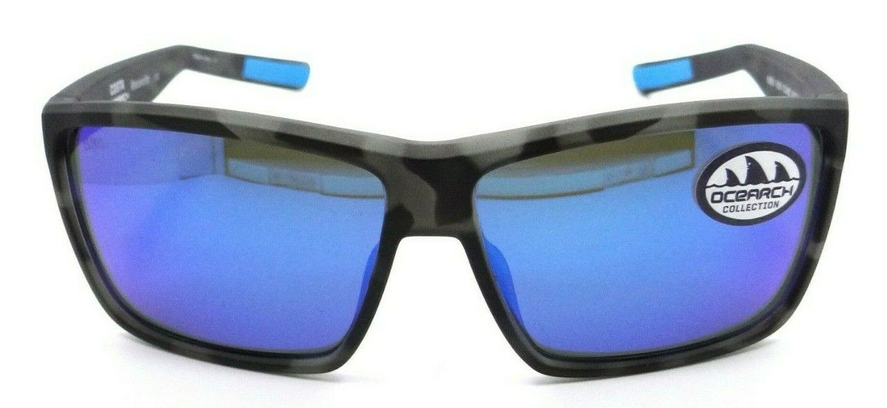 Costa Del Mar Sunglasses Riconcito Ocearch Matte Tiger Shark / Blue Mirror 580G