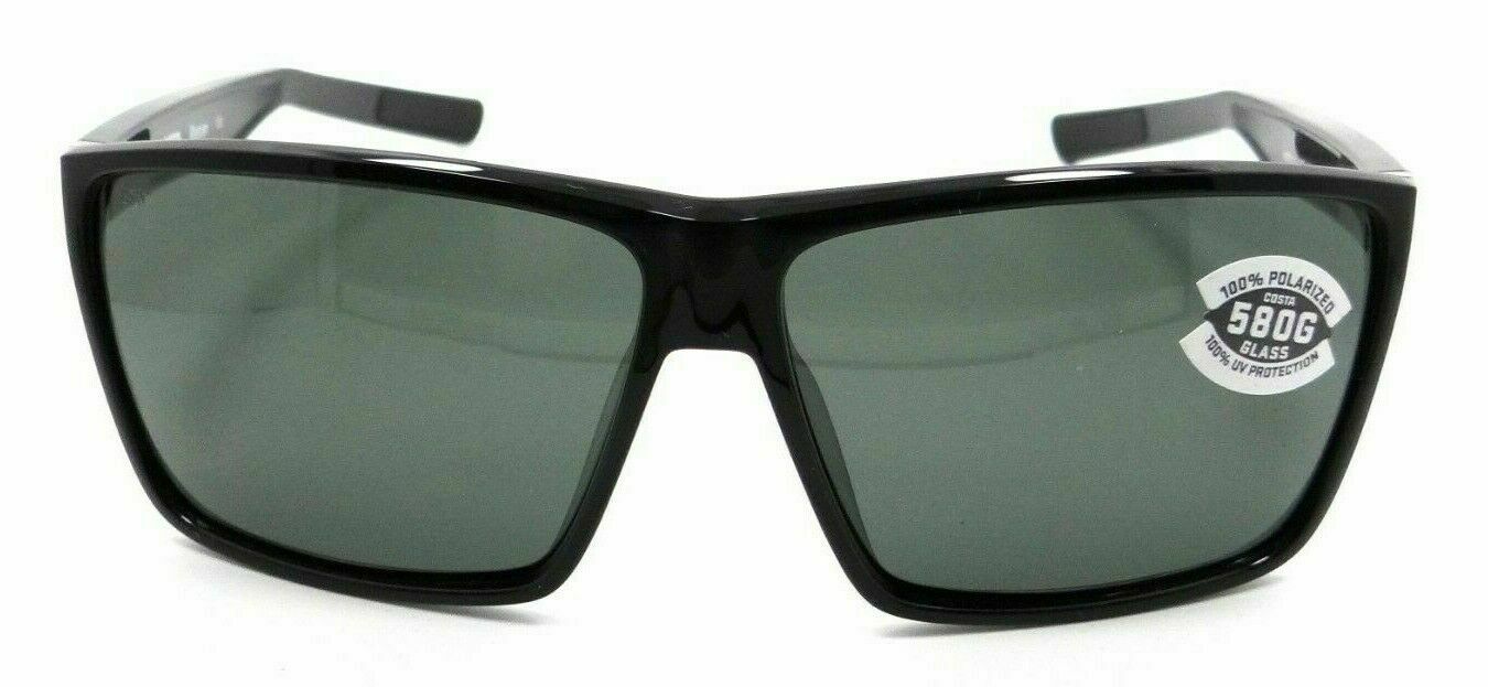 Costa Del Mar Sunglasses Rincon 63-11-140 Shiny Black / Gray 580G Glass-0097963666114-classypw.com-2