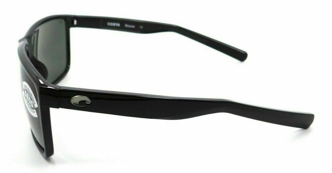 Costa Del Mar Sunglasses Rincon 63-11-140 Shiny Black / Gray 580G Glass-0097963666114-classypw.com-3