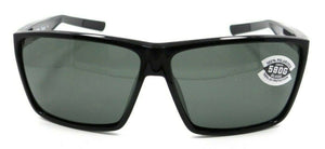 Costa Del Mar Sunglasses Rincon 63-11-140 Shiny Black / Gray 580G Glass