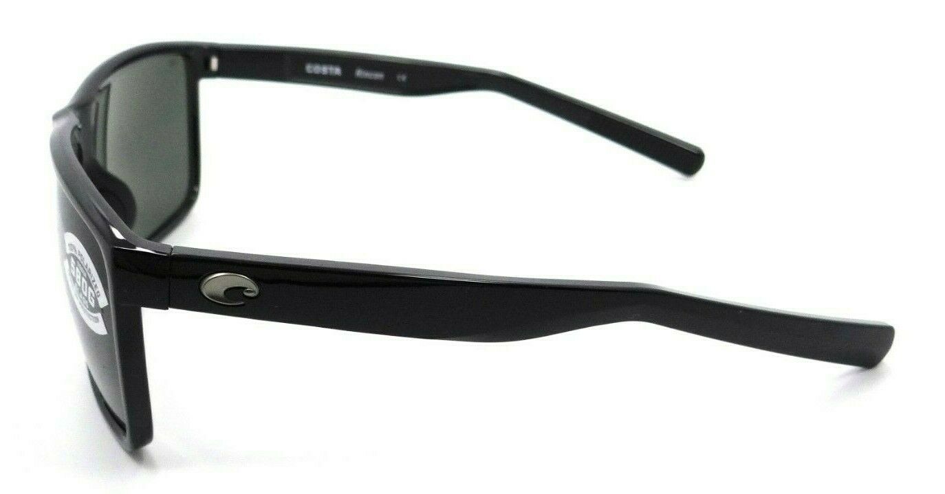 Costa Del Mar Sunglasses Rincon 63-11-140 Shiny Black / Gray 580G Glass-097963666114-classypw.com-3