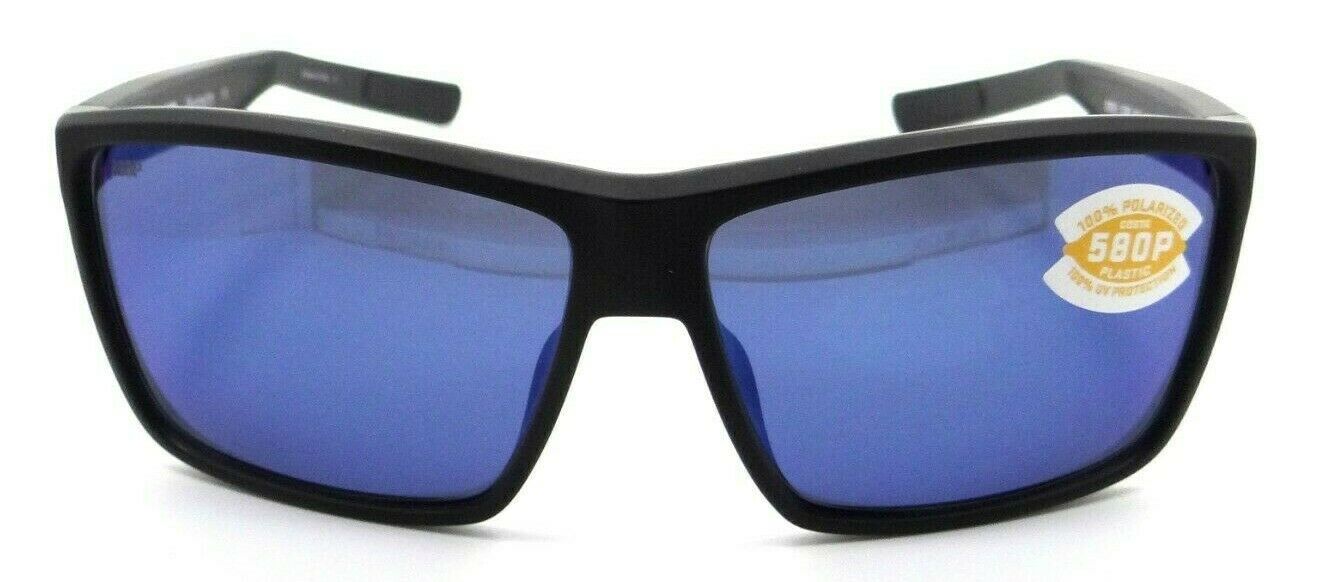 Costa Del Mar Sunglasses Rinconcito 60-12-140 Matte Black / Blue Mirror 580P-0097963813150-classypw.com-2