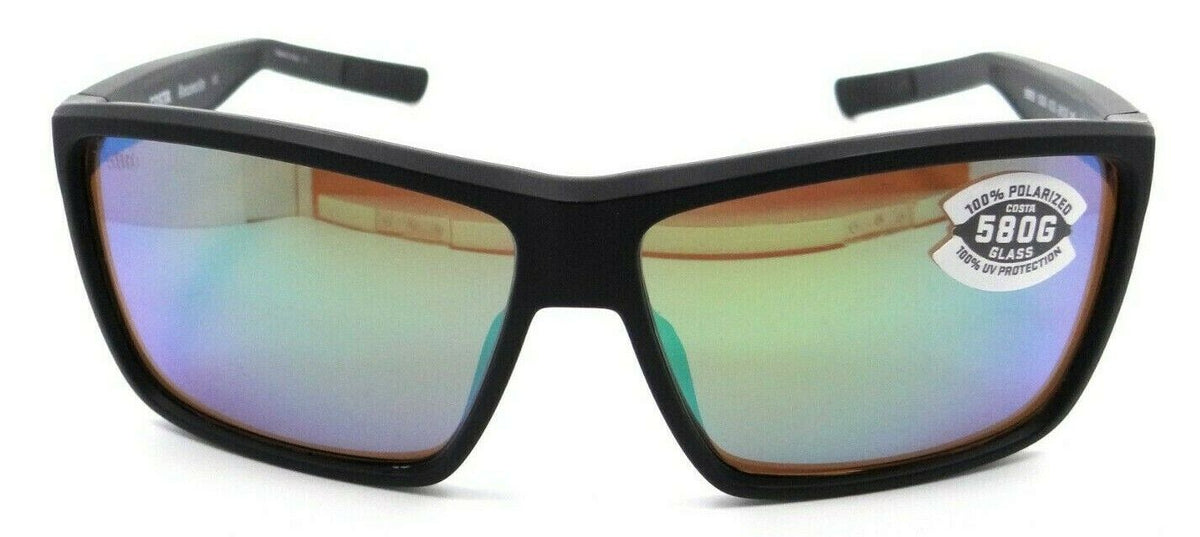 Costa Del Mar Sunglasses Rinconcito 60-12-140 Matte Black / Green Mirror 580G-0097963818957-classypw.com-2