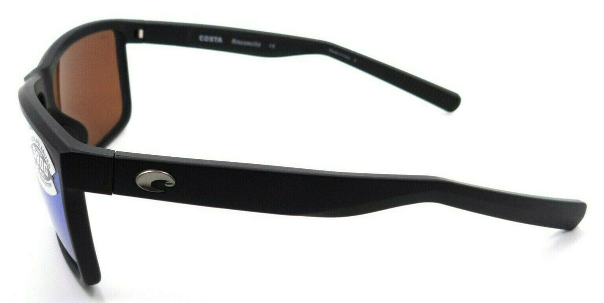 Costa Del Mar Sunglasses Rinconcito 60-12-140 Matte Black / Green Mirror 580G-0097963818957-classypw.com-3