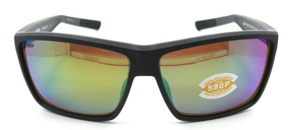 Costa Del Mar Sunglasses Rinconcito 60-12-140 Matte Gray / Green Mirror 580P-0097963813341-classypw.com-2