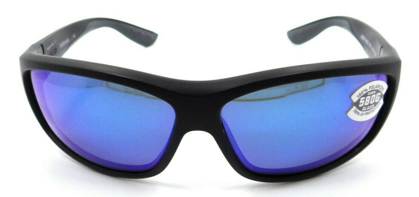 Costa Del Mar Sunglasses Saltbreak 65-12-128 Matte Black / Blue Mirror 580G-0097963493659-classypw.com-2