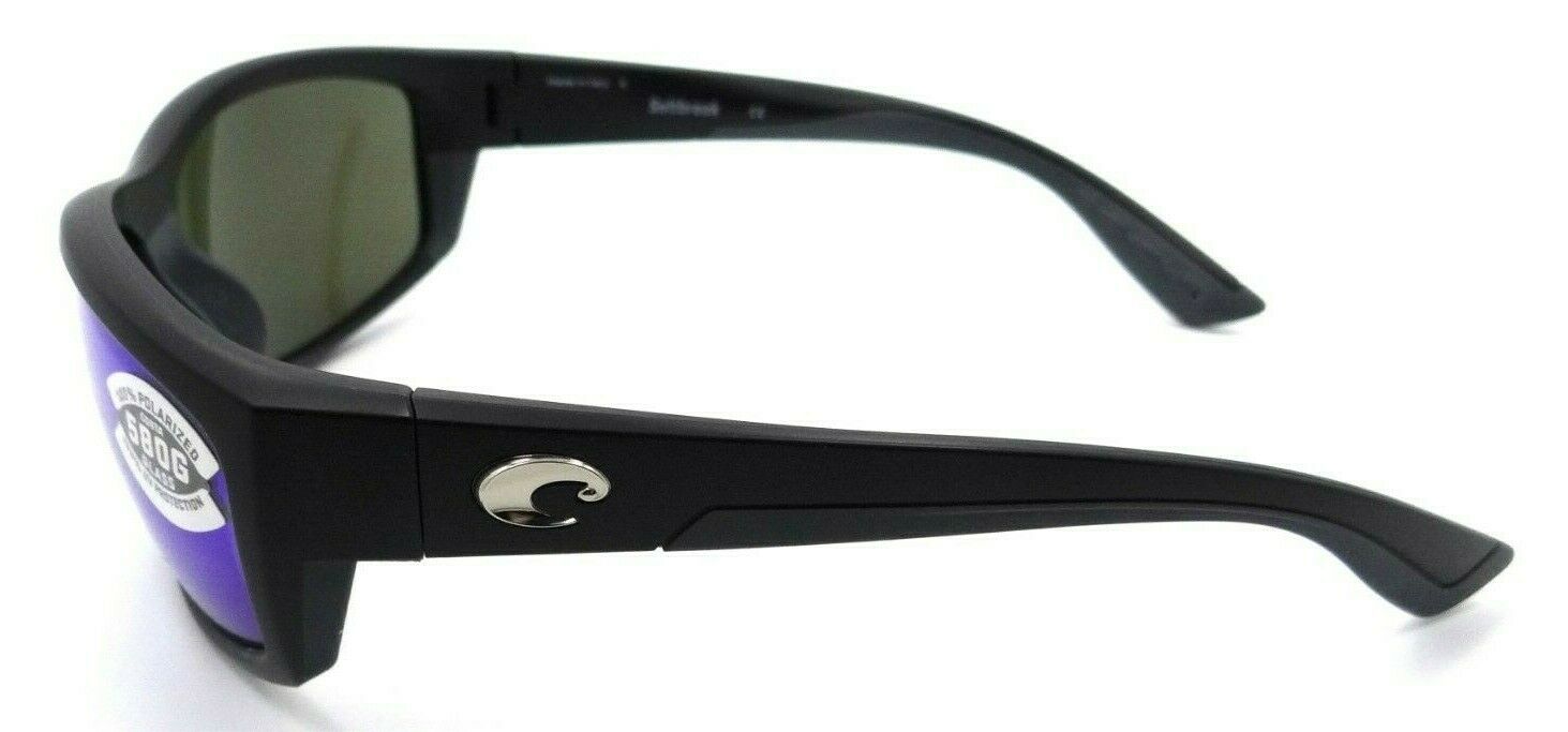 Costa Del Mar Sunglasses Saltbreak 65-12-128 Matte Black / Blue Mirror 580G-0097963493659-classypw.com-3