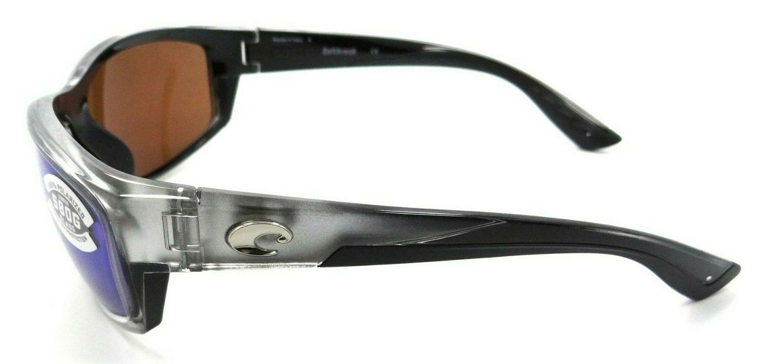 Costa Del Mar Sunglasses Saltbreak 65-12-128 Silver / Green Mirror 580G Glass