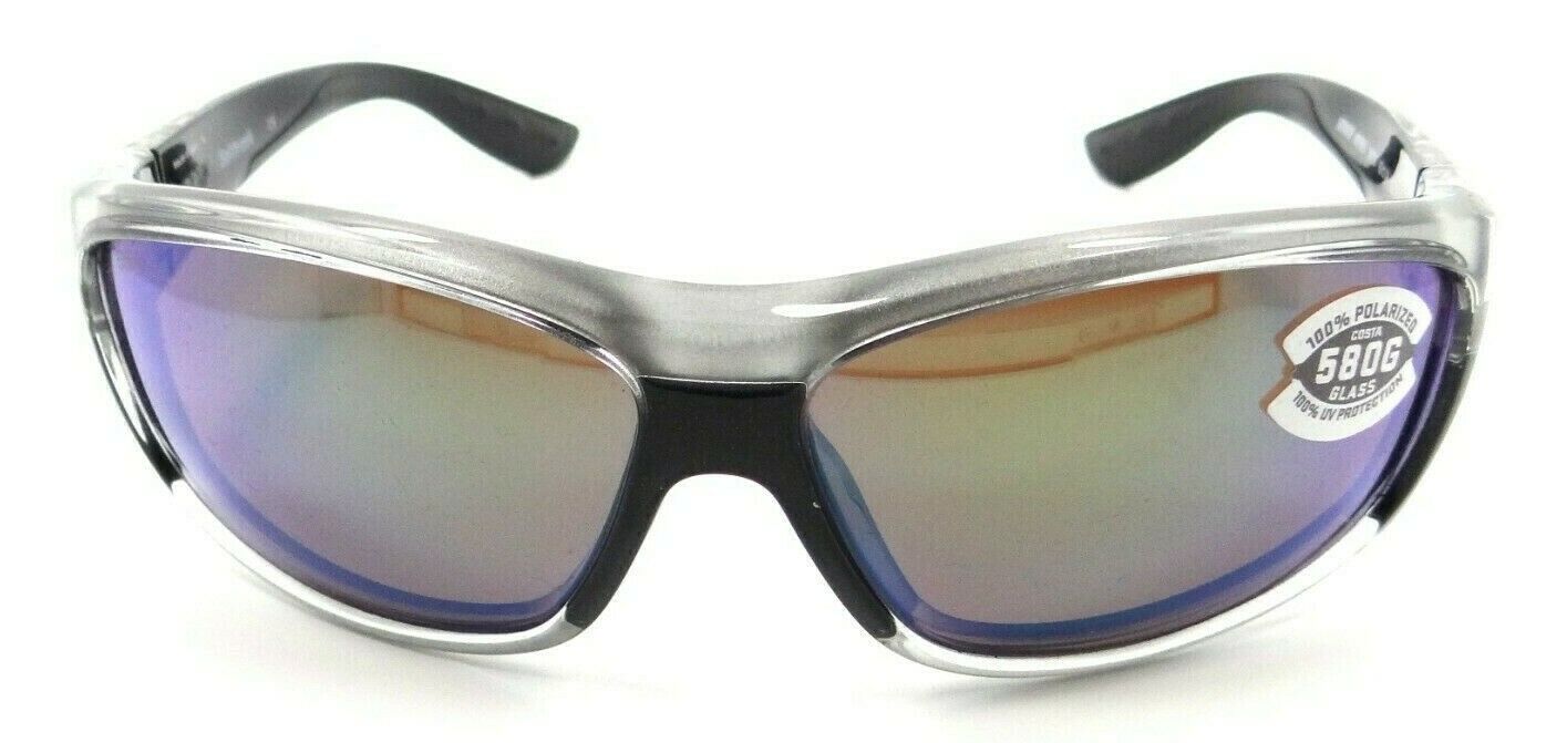 Costa Del Mar Sunglasses Saltbreak 65-12-128 Silver / Green Mirror 580G Glass-0097963493819-classypw.com-2