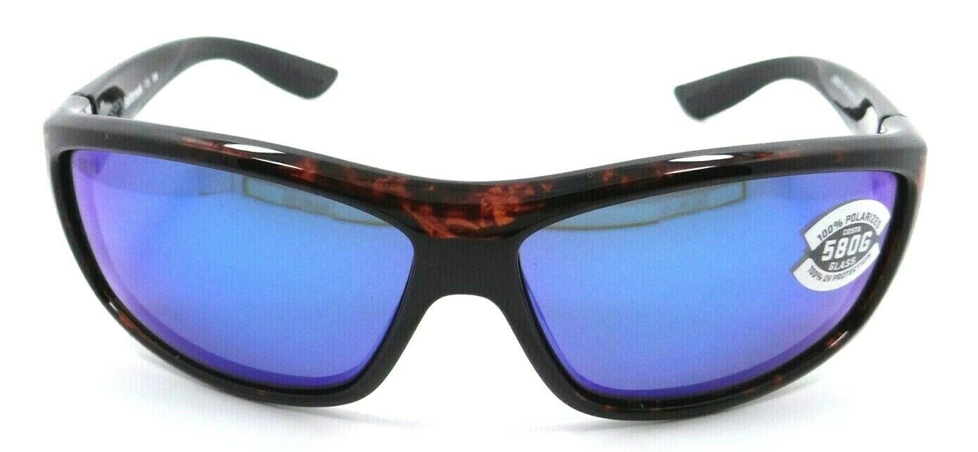 Costa Del Mar Sunglasses Saltbreak 65-13-119 Tortoise / Blue Mirror 580G Glass-097963493536-classypw.com-2