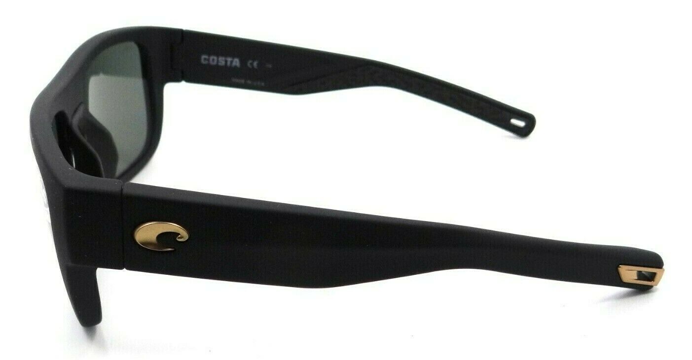 Costa Del Mar Sunglasses Sampan 60-17-135 Matte Black Ultra / Gray 580G Glass-097963837941-classypw.com-3