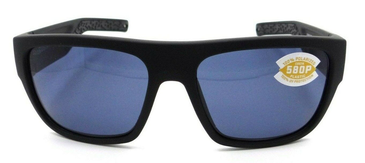 Costa Del Mar Sunglasses Sampan 60-17-135 Matte Black Ultra / Gray 580P-0097963837958-classypw.com-2