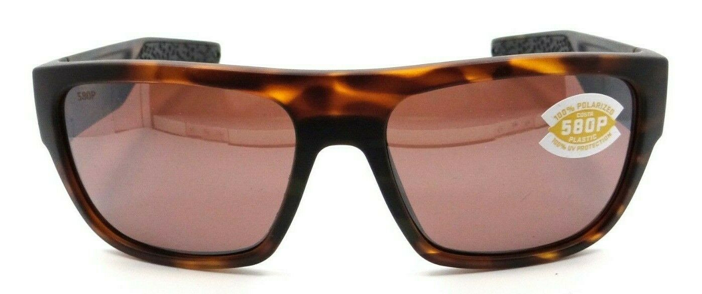 Costa Del Mar Sunglasses Sampan 60-17-135 Matte Tortoise / Silver Mirror 580P-0097963838054-classypw.com-2