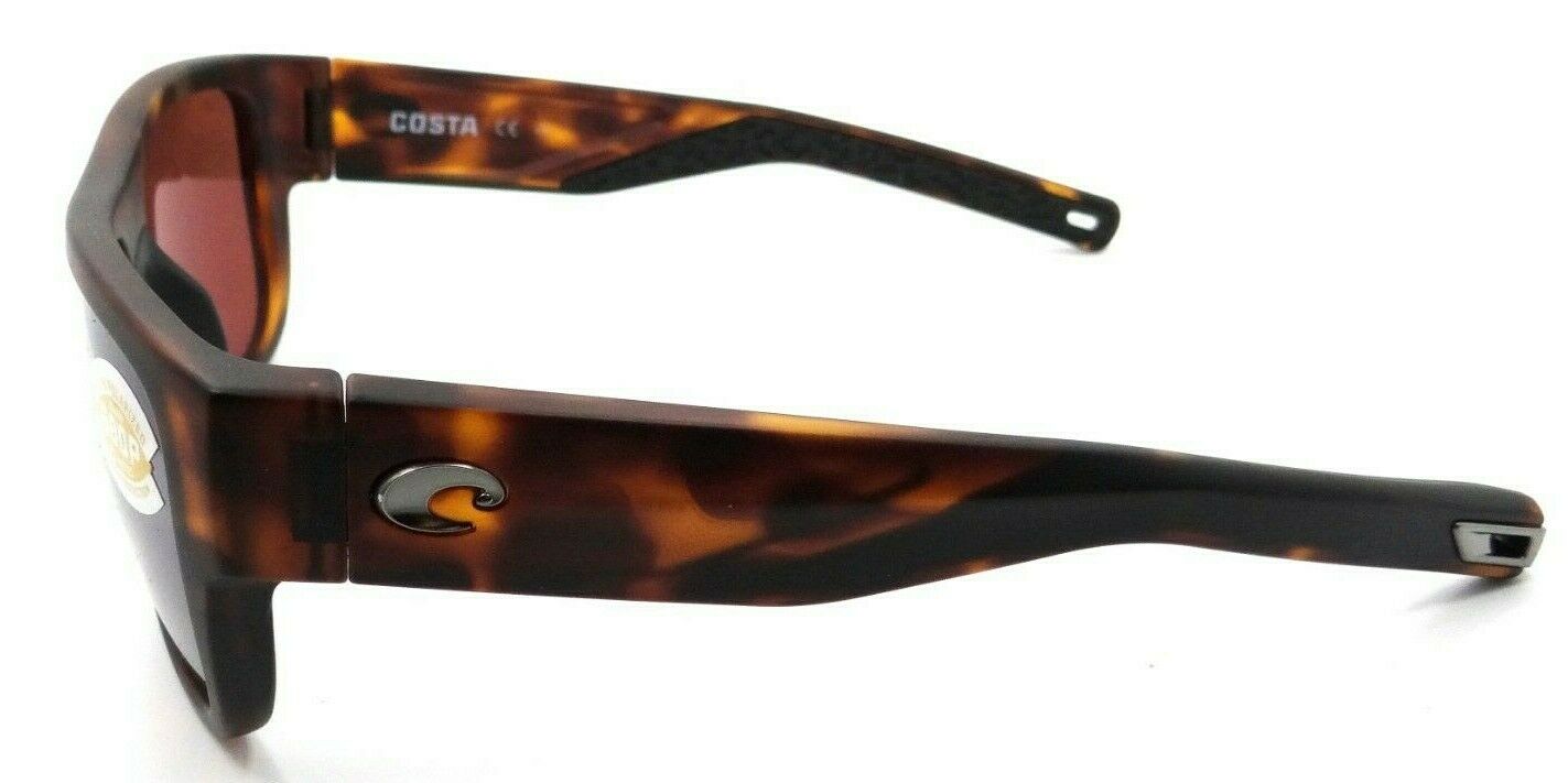 Costa Del Mar Sunglasses Sampan 60-17-135 Matte Tortoise / Silver Mirror 580P-0097963838054-classypw.com-3