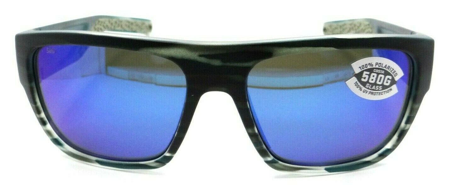 Costa Del Mar Sunglasses Sampan 60-17-136 Matte Reef / Blue Mirror 580G Glass-0097963838078-classypw.com-2