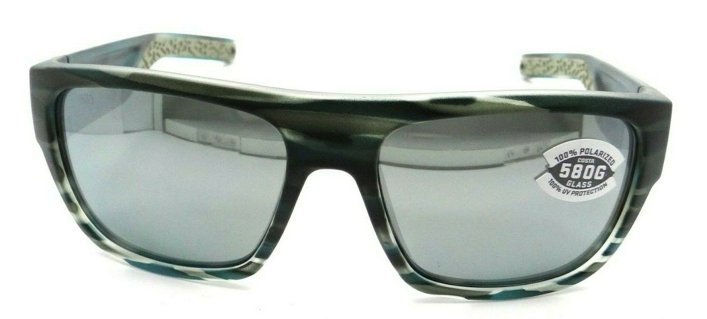 Costa Del Mar Sunglasses Sampan 60-17-136 Matte Reef / Gray Silver Mirror 580G-0097963838139-classypw.com-2
