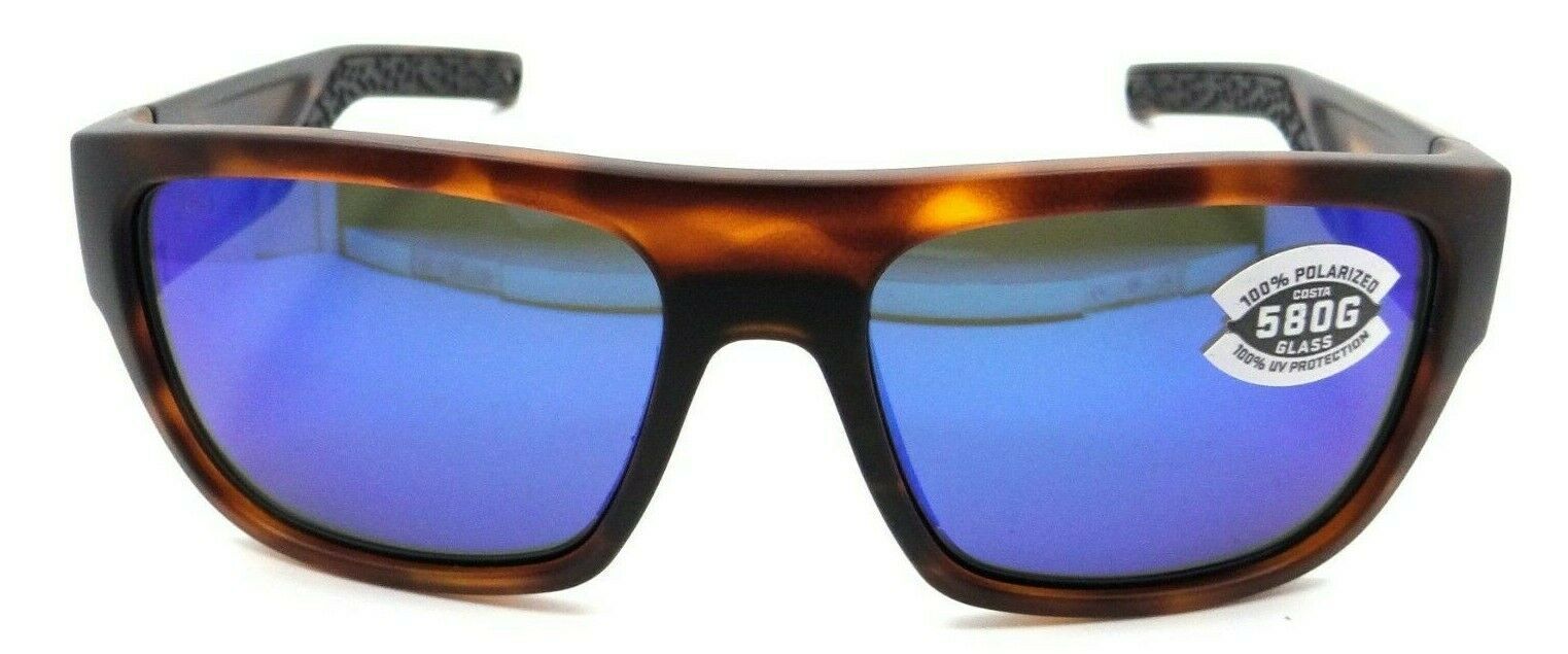 Costa Del Mar Sunglasses Sampan 60-17-136 Matte Tortoise / Blue Mirror 580G-0097963837989-classypw.com-2