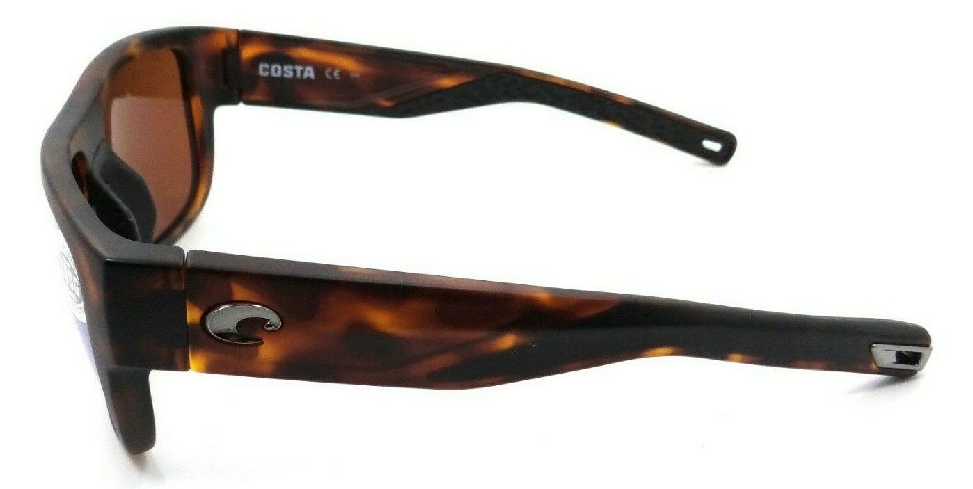 Costa Del Mar Sunglasses Sampan 60-17-136 Matte Tortoise / Green Mirror 580G-0097963838030-classypw.com-3