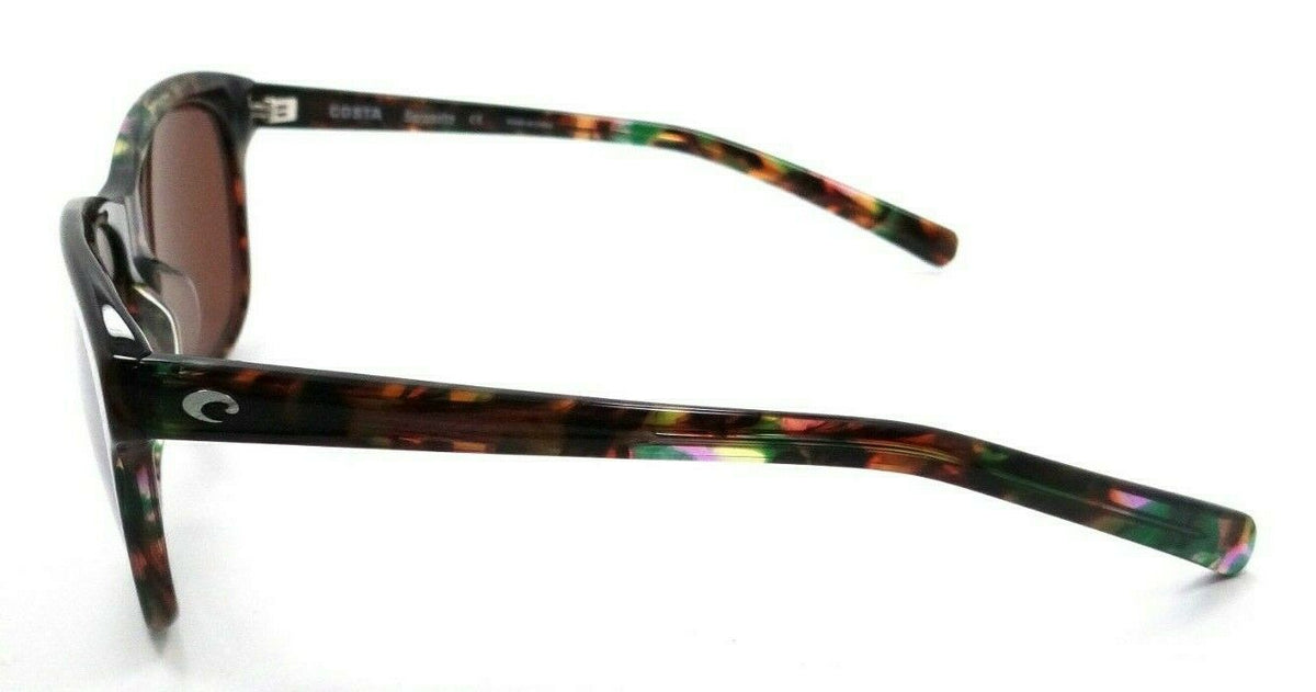 Costa Del Mar Sunglasses Sarasota Shiny Abalone / Copper Silver Mirror 580G-097963776431-classypw.com-3