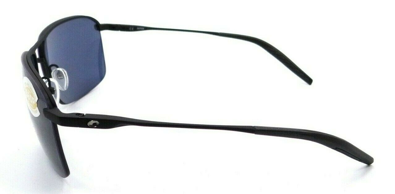 Costa Del Mar Sunglasses Skimmer SKM 11 Matte Black + Matte Black / Gray 580P-097963809085-classypw.com-3