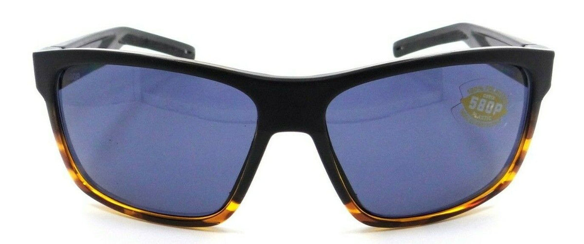 Costa Del Mar Sunglasses Slack Tide 60-15-130 Matte Black - Tortoise / Gray 580P-0097963666237-classypw.com-2