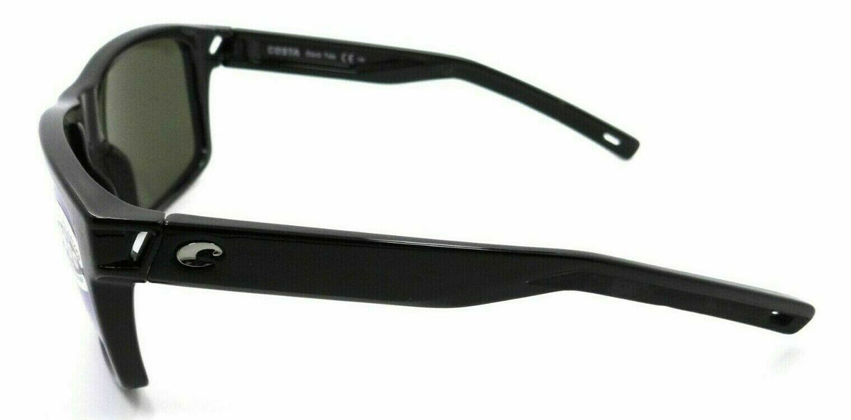 Costa Del Mar Sunglasses Slack Tide Shiny Black / Blue Mirror 580G Glass-097963666367-classypw.com-3
