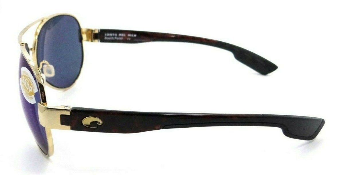 Costa Del Mar Sunglasses South Point SO 26 OBMP Gold / Gray Blue Mirror 580P-097963516860-classypw.com-3