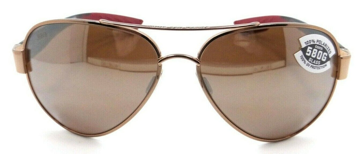 Costa Del Mar Sunglasses South Point Shiny Blush Gold /Copper Silver Mirror 580G-097963834438-classypw.com-2